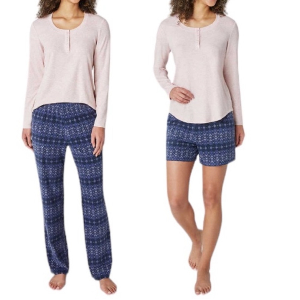 Eddie Bauer 3-Piece Waffle Fleece Sleep Set